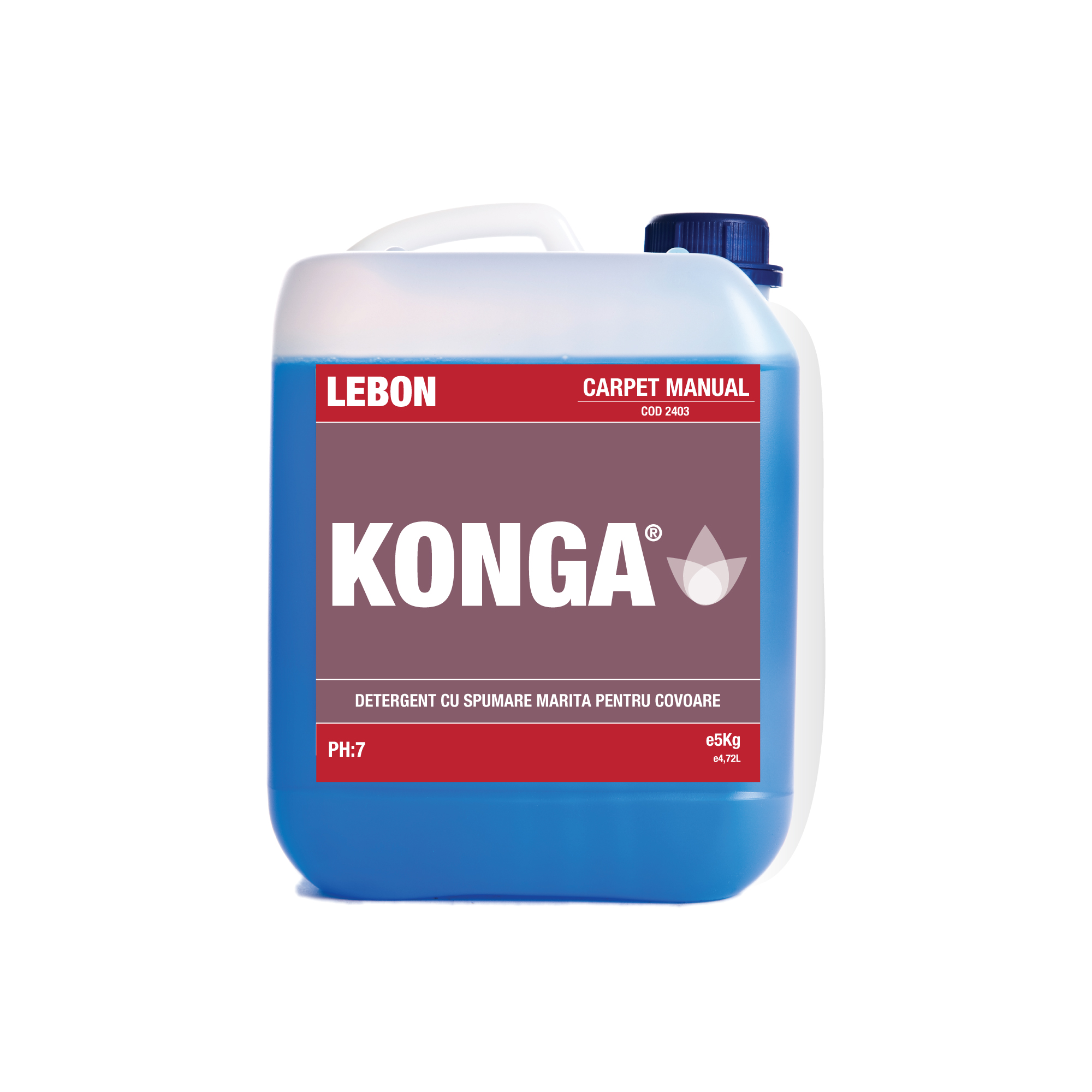 Detergent mochete  covoare - Carpet Manual  5L